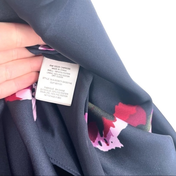 JOIE Alphina Front-Drape Floral-Print Knee-Length Skirt NWT - Picture 9 of 9